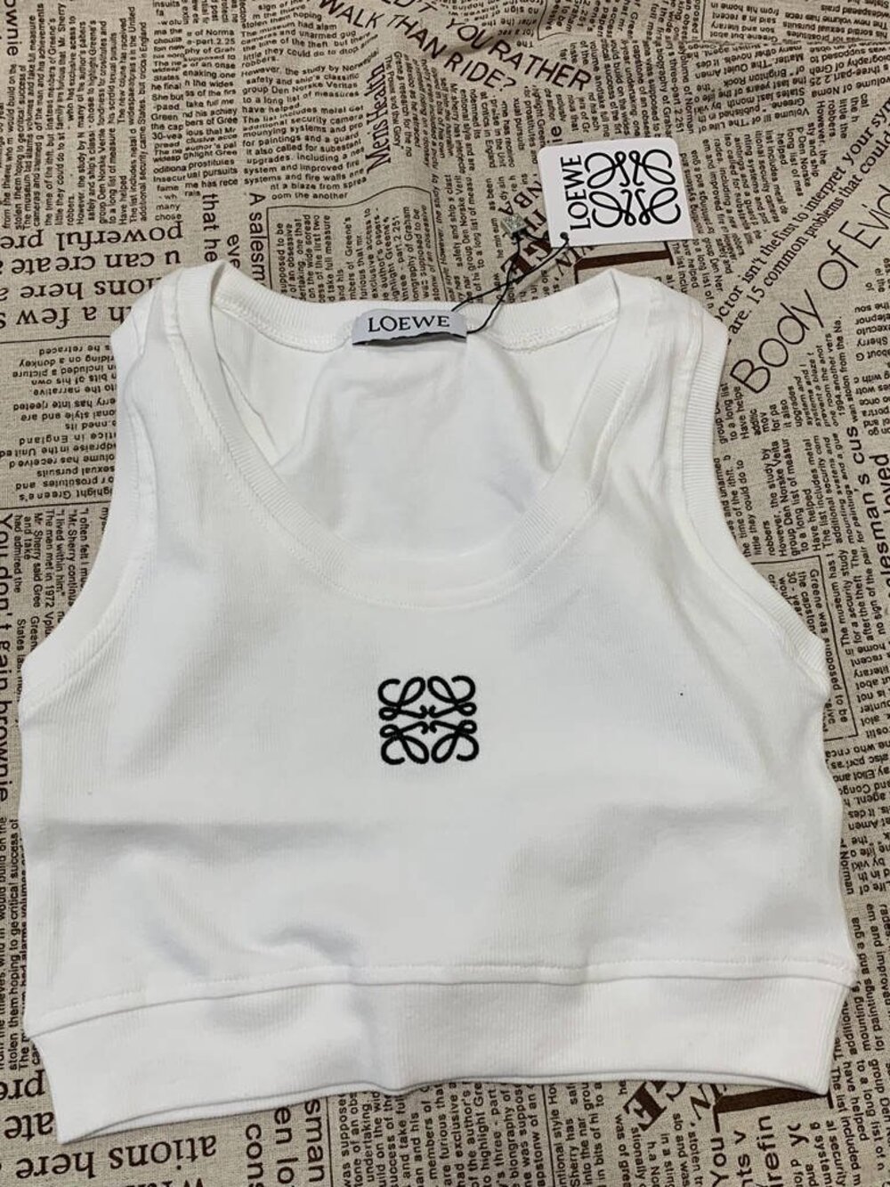 Loewe WHITE Tank Top